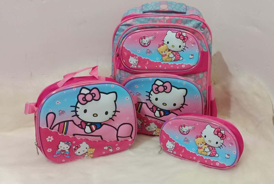 Sacà Dos Scolaire Enfant avec trousse et petite sachoche